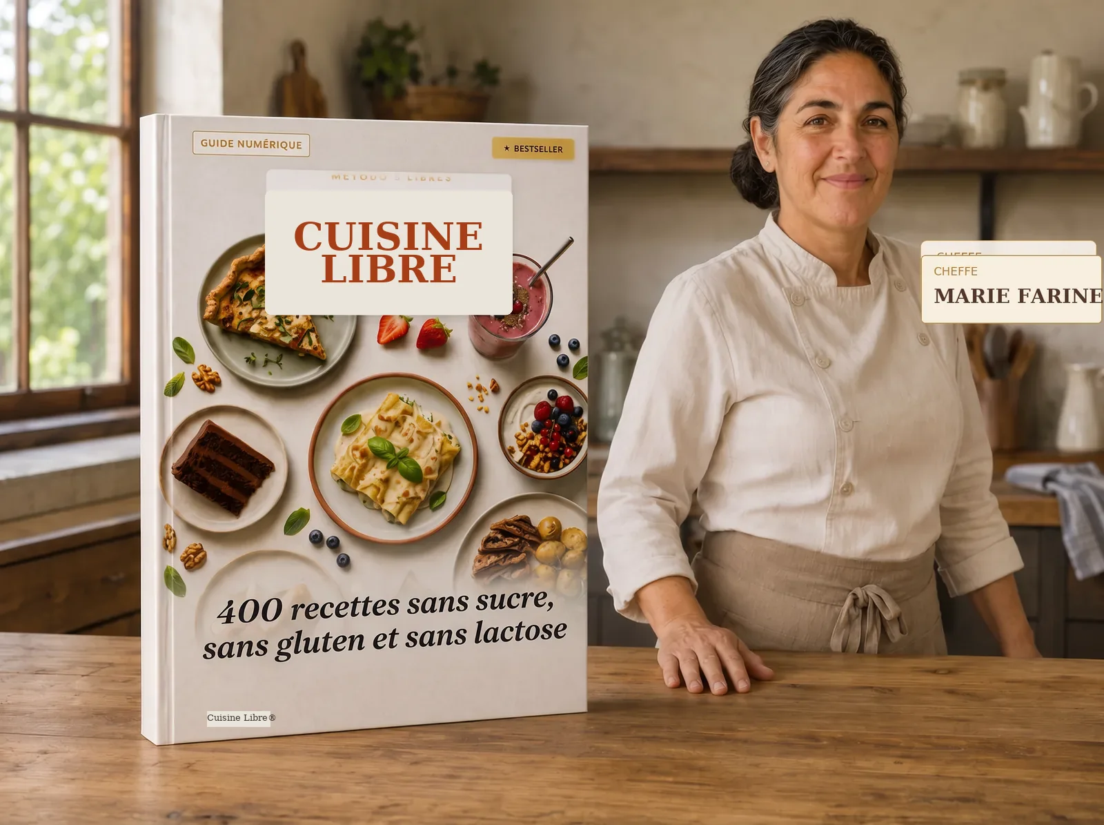 Cuisine Libre, livre numérique de recettes