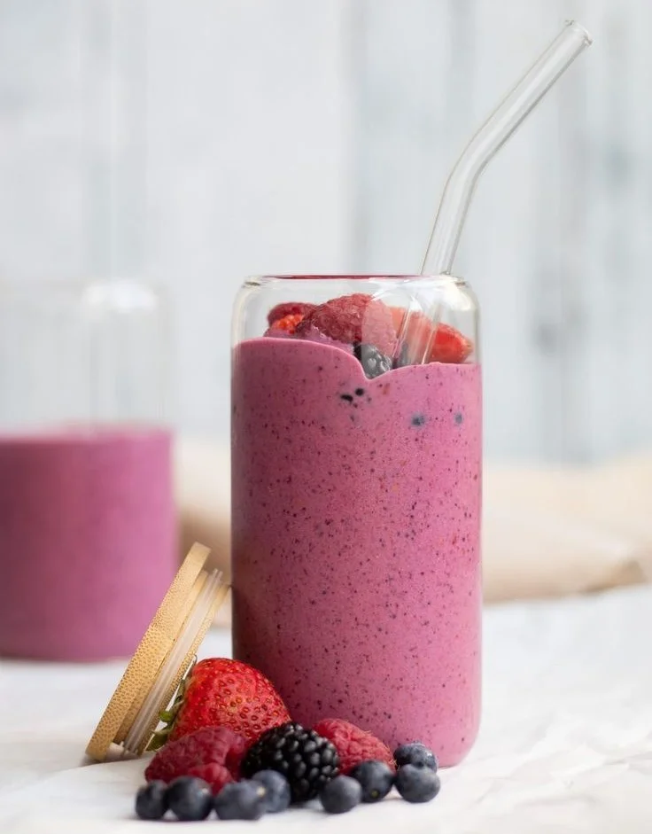 En-cas et smoothies, exemple 2